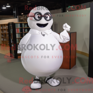 Mascot character of a White...