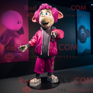 Mascot character of a...