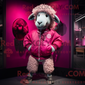 Mascot character of a...