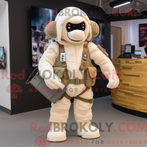 Mascottekarakter van een...