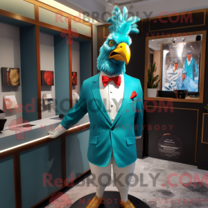 Mascot karakter van een...