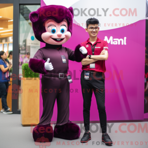 Mascot character of a...
