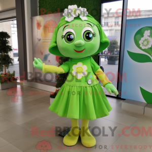 Mascot karakter van een...