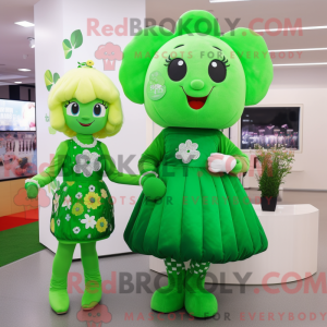 Mascot karakter van een...