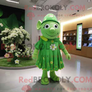 Mascot karakter van een...