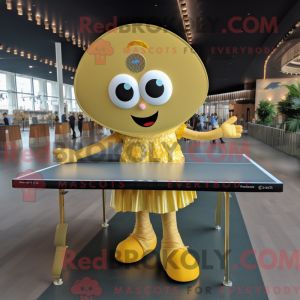 Mascottefiguur van een...
