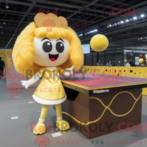 Mascottefiguur van een...
