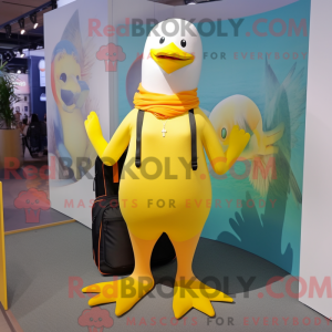 Mascot character of a...