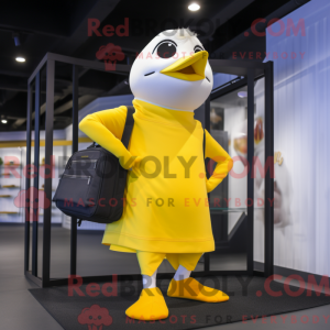 Mascot karakter van een...