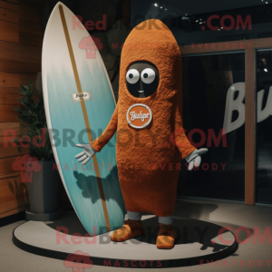 Mascot character of a Rust...