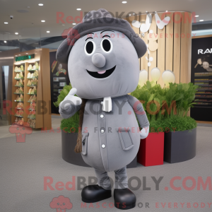 Mascot character of a Gray...
