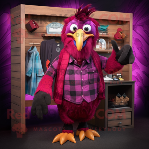 Postava maskota Magenta...