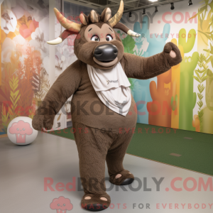 Maskot-karakter af et Tan...