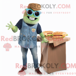 Mascottefiguur van een...