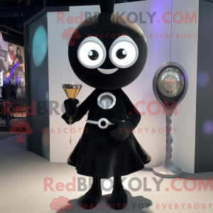 Mascot character of a Black...