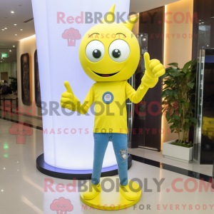 Mascot karakter van een...