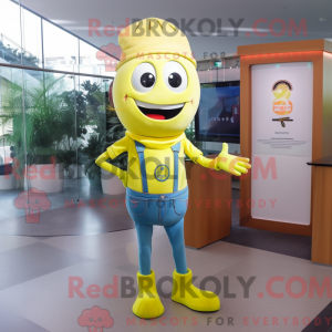 Maskot karakter av en...