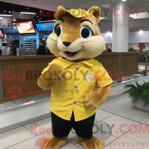 Mascot karakter van een...