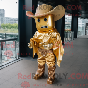 Maskotfigur af en...