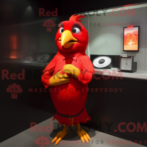 Mascottekarakter van een...