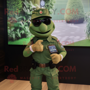 Green Green Beret mascotte...