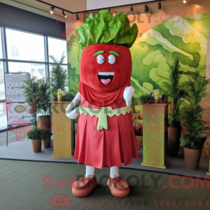 Mascottekarakter van een...