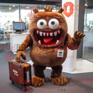 Mascottekarakter van een...