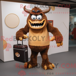 Mascottekarakter van een...