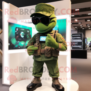 Green Green Beret mascotte...