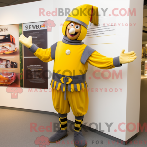 Personnage mascotte d un...
