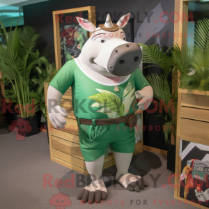 Mascot karakter van een...