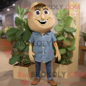 Mascot karakter van een...