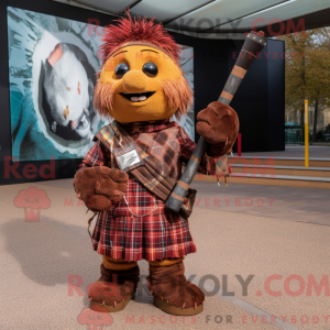 Personnage mascotte d une...
