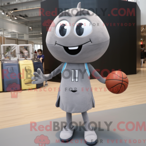 Mascot character of a Gray...