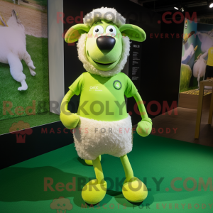 Mascot character of a Lime...
