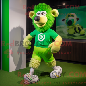 Mascot character of a Lime...