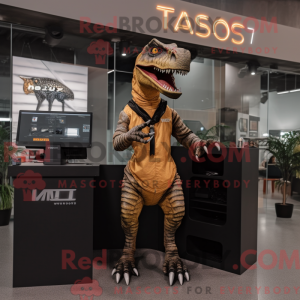 Mascot karakter van een...