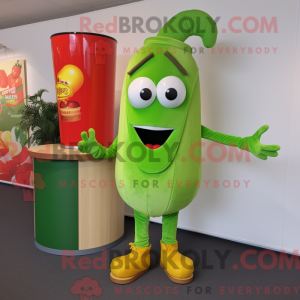 Mascottekarakter van een...