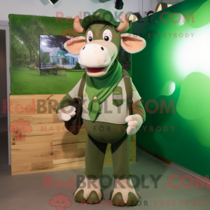 Mascottefiguur van een...