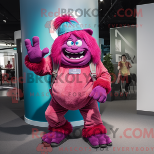Máscara de Magenta Ogre com...