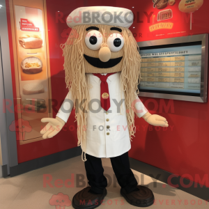 Mascottekarakter van een...