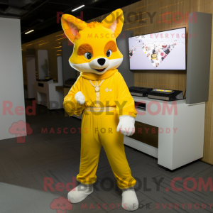 Personnage mascotte d un...