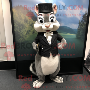 Mascot character of a Gray...