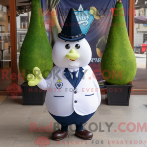 Maskottchen einer Navy Pear...