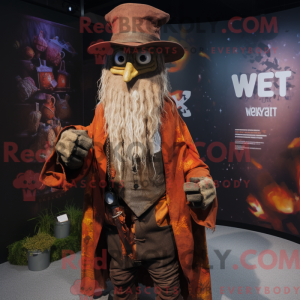 Mascot character of a Rust...