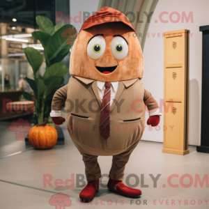 Mascot karakter van een...