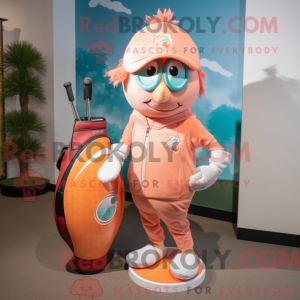 Mascottefiguur van een...