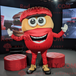 Mascot character of a Red...