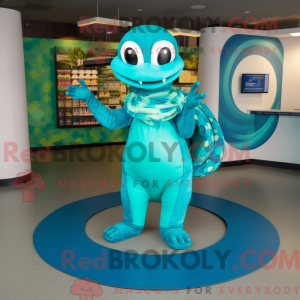 Mascot character of a...
