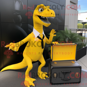 Mascottefiguur van een...